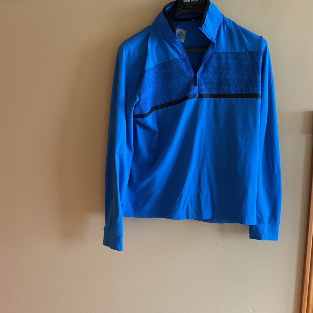 CALLAWAYMens Quarter Zip Golf Shirt Size S